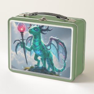 Johann, der Blitzdrache Metall Brotdose