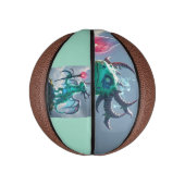 Johann, der Blitzdrache Mini Basketball (Vertikal)