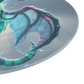 Johann, der Blitzdrache Schneidebrett (Ecke)