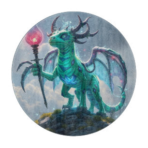 Johann, der Blitzdrache Schneidebrett