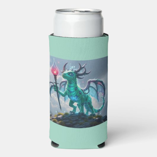 Johann, der Blitzdrache Selters Dosenkühler (Seltzer Vorderseite)