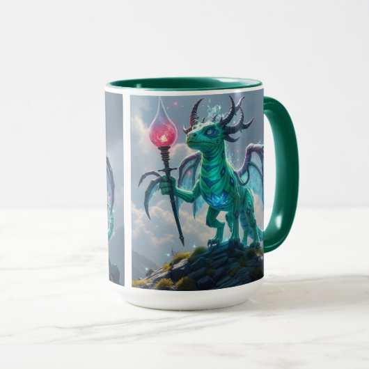 Johann, der Blitzdrache Tasse (VorderseiteRechts)