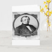 Johann Fichte "Misunderstood" Quote Karte (Gelbe Blume)