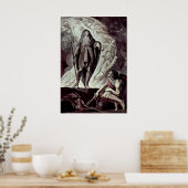 Johann Heinrich Fusel- Tiresias scheint Ulysses zu Poster (Küche)