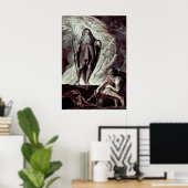 Johann Heinrich Fusel- Tiresias scheint Ulysses zu Poster (Heimbüro)
