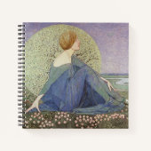 Johann Heinrich Vogeler Beautiful Woman Notizblock (Vorderseite)