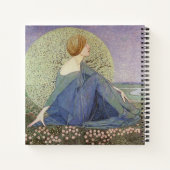 Johann Heinrich Vogeler Beautiful Woman Notizblock (Rückseite)