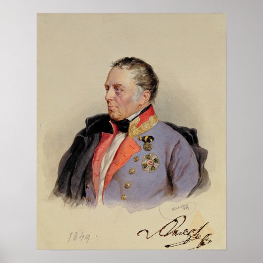 Johann Joseph Wenzel Poster (Vorne)