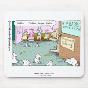 johann_kaninchen, Londons Times Cartoons c2008www. Mousepad