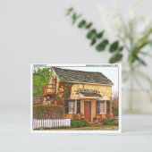 Johann Knopp Zuhause, Fredericksburg, TX Postkarte (Stehend Vorderseite)