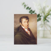 Johann Nepomuk Hummel Postkarte (Stehend Vorderseite)