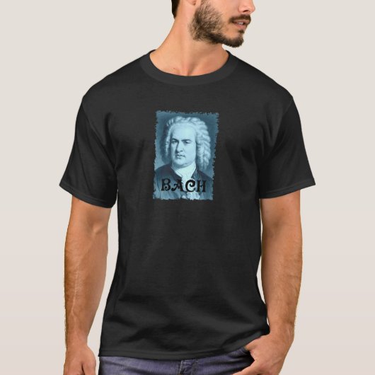 Johann Sebastian Bach - 1 - Portrait - GRZ T - Shi T-Shirt (Vorderseite)