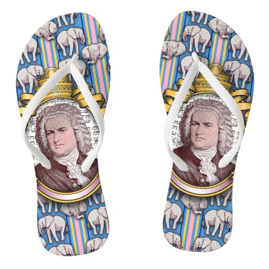 Johann Sebastian BACH Badesandalen (Fußbett)