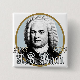 Johann Sebastian Bach Button