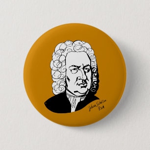 Johann Sebastian Bach Button