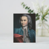 Johann Sebastian Bach c.1715 Postkarte (Stehend Vorderseite)