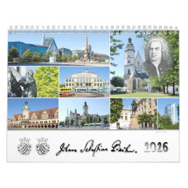 Johann Sebastian Bach Cities & Places, 2026 Kalender