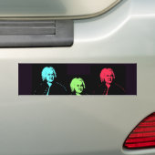 Johann Sebastian Bach-Collage Autoaufkleber (Auf Auto)