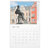 Johann Sebastian Bach Denkmäler Kalender (Mär 2027)