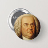 Johann Sebastian Bach-Einzelteile Button (Vorne & Hinten)