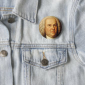 Johann Sebastian Bach-Einzelteile Button (Beispiel)