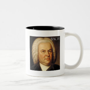 Johann Sebastian Bach-Einzelteile Zweifarbige Tasse