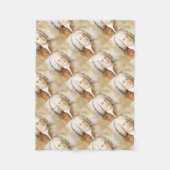 Johann Sebastian Bach Fleecedecke (Vorderseite)