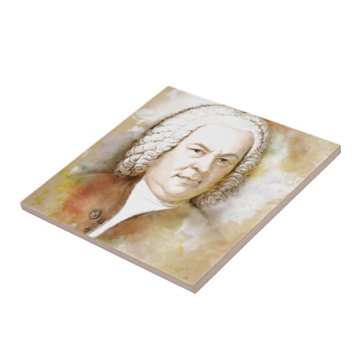 Johann Sebastian Bach Fliese (Seite)