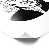 Johann Sebastian Bach Fotodruck (Ecke)