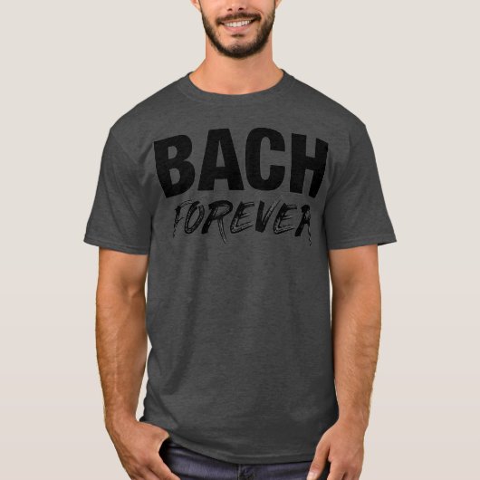 Johann Sebastian Bach German composer Music T-Shirt (Vorderseite)