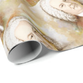 Johann Sebastian Bach Geschenkpapier (Rolleneckpunkt)