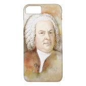 Johann Sebastian Bach im Aquarell Stil Case-Mate iPhone Hülle (Rückseite)