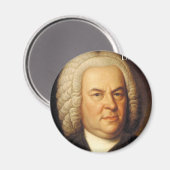 Johann Sebastian Bach Items Magnet (Vorderseite/Rückseite)