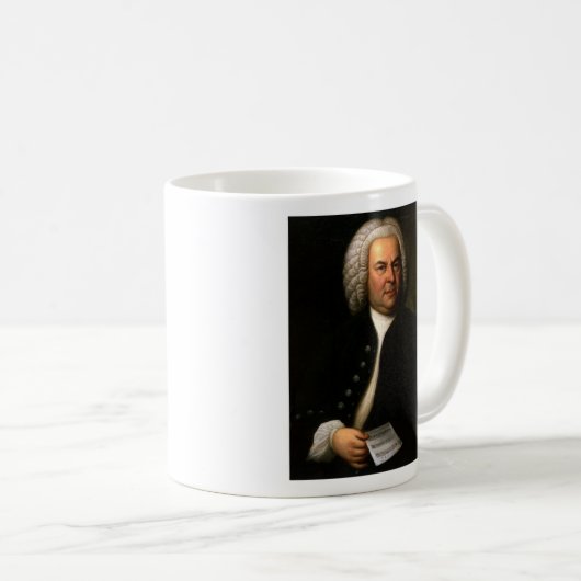 Johann Sebastian Bach Kaffeetasse (VorderseiteRechts)
