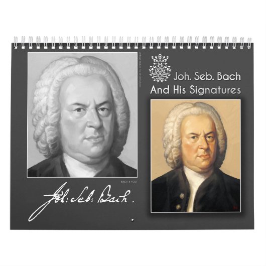Johann Sebastian Bach - Kalender (Titelbild)