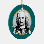 Johann Sebastian Bach Keramik Ornament (Rechts)