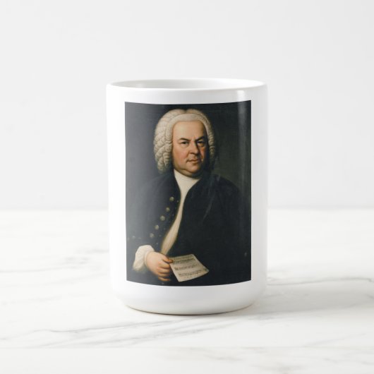 Johann Sebastian Bach - Komponist Kaffeetasse (Mittel)