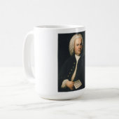Johann Sebastian Bach - Komponist Kaffeetasse (Vorderseite Links)