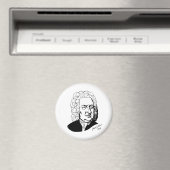Johann Sebastian Bach Magnet (In Situ (Geschirrspüler))