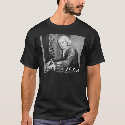 Johann Sebastian Bach-Material T-Shirt (Vorderseite)