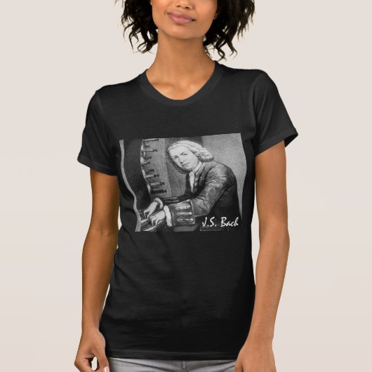 Johann Sebastian Bach-Material T-Shirt (Vorderseite)