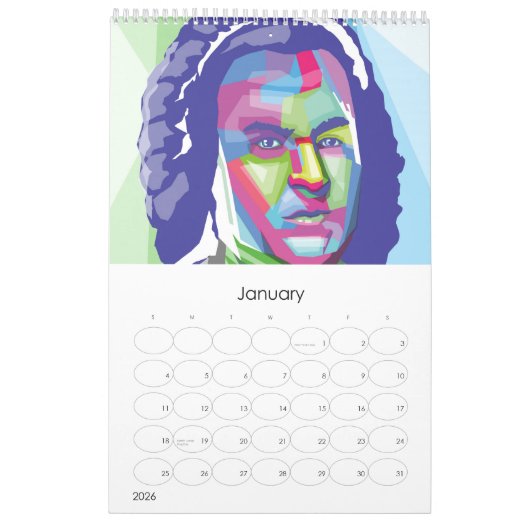 Johann Sebastian Bach, moderner Kalender (Jan 2026)