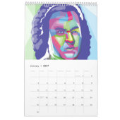 Johann Sebastian Bach, moderner Kalender 2026 (Jan 2027)