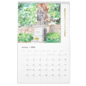 Johann Sebastian Bach Monuments, 2026 Kalender (Jan 2026)