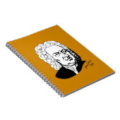 Johann Sebastian Bach Notizblock (Rechte Seite)