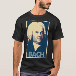 Johann Sebastian Bach-Plakat-politische Parodie T-Shirt