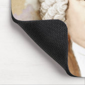 Johann Sebastian Bach Portrait in Beige Mousepad (Ecke)