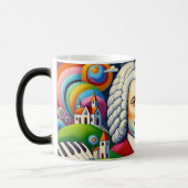 Johann Sebastian Bach: Portrait in einem modernen  Verwandlungstasse (Links)