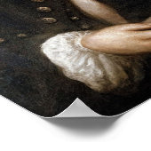 Johann Sebastian Bach Portrait Poster (Ecke)