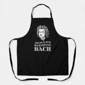 Johann Sebastian Bach Portrait Schürze (Vorderseite)